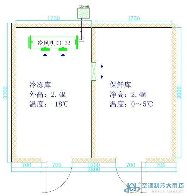 双温冷库