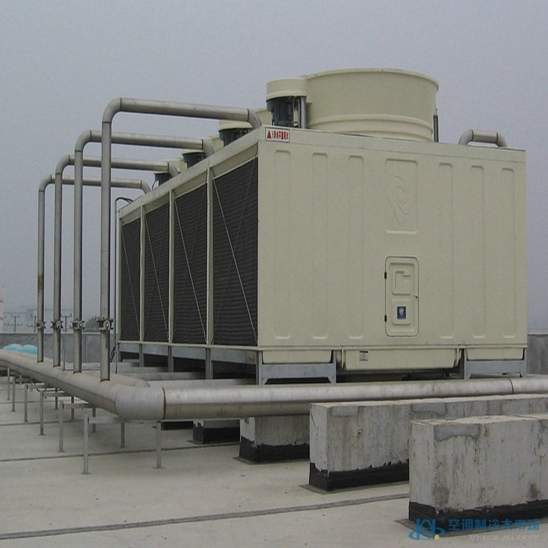 低噪声玻璃钢方形横流冷却塔