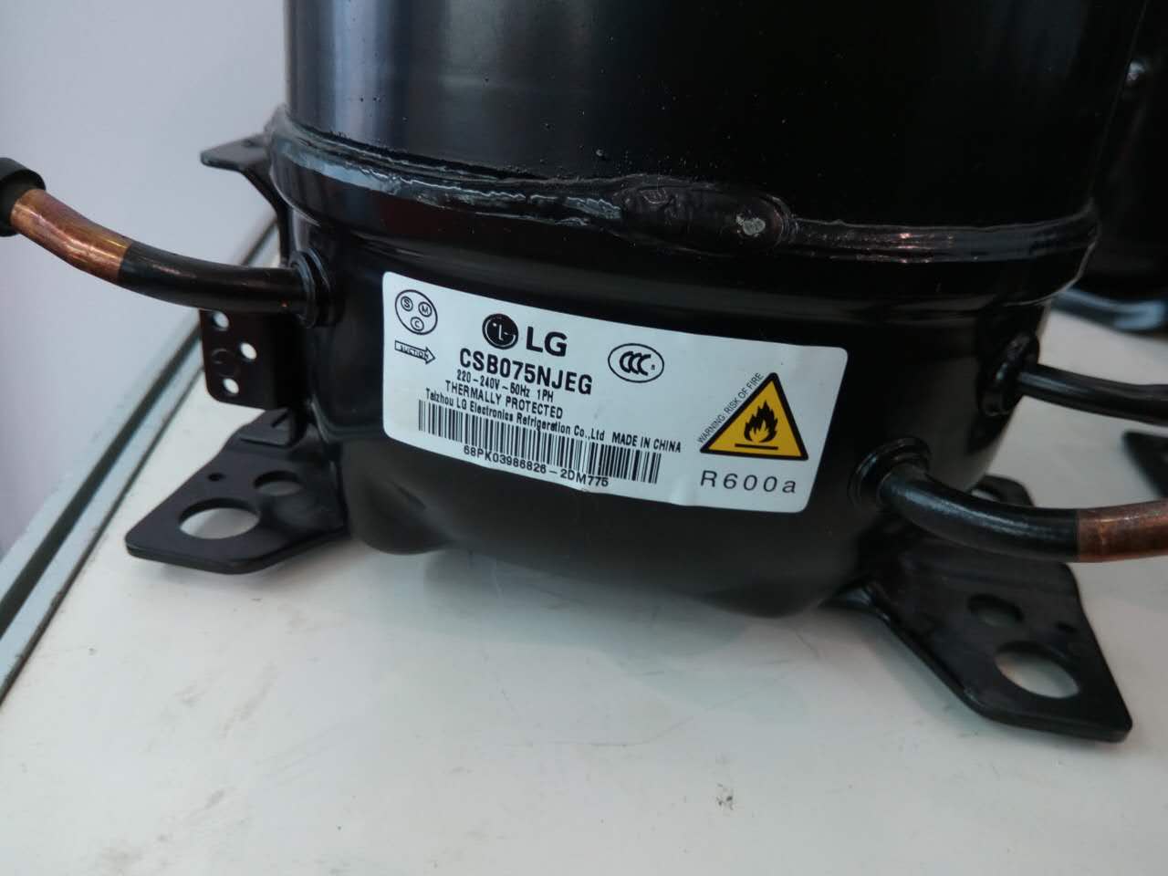 lg冰柜压缩机csb075xjeg cma075njeg